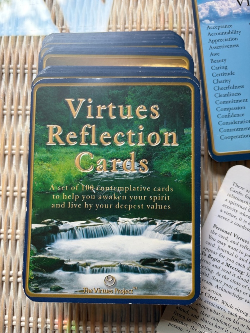 Virtues Project Reflection Card Set - Picture 1 of 6